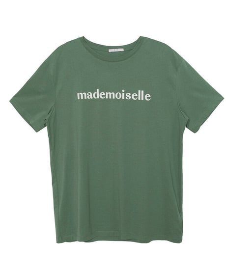 mademoiselle T-shirt/3color(ネコポス)