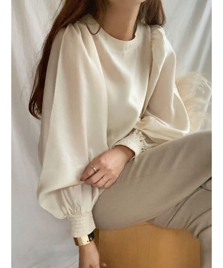【original】balloon sleeve blouse