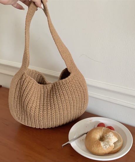 knit mini bag/5color