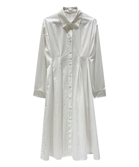 waist tuck shirt dress/3color
