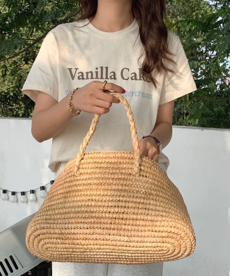 vanilla cake tee/3color