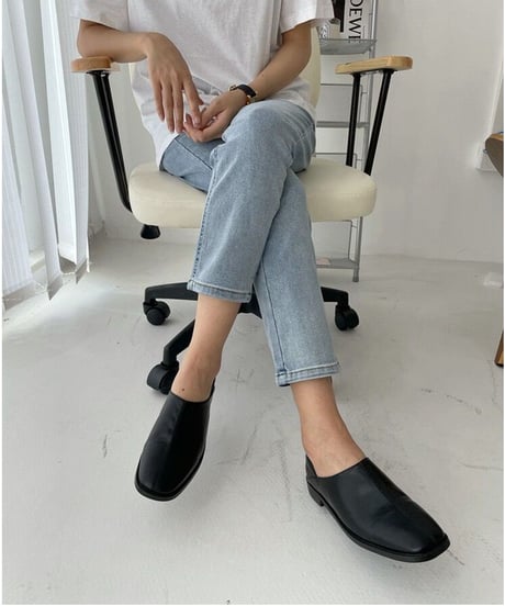 2way flat shoes/3color