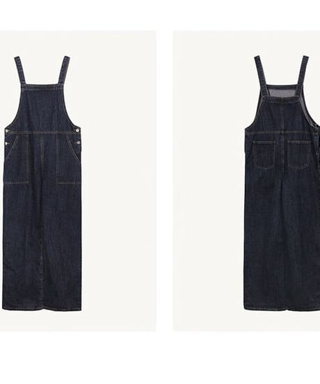 denim salopette