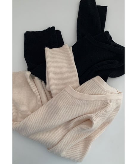 neck ribbon tops/2color(ネコポス)