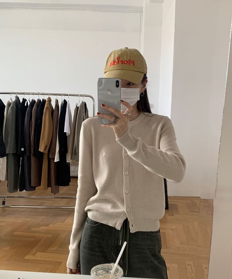 daily color cardigan/7color(ネコポス)