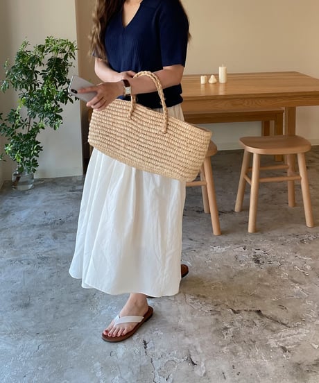 skipper knit shirt(half sleeve)/4color