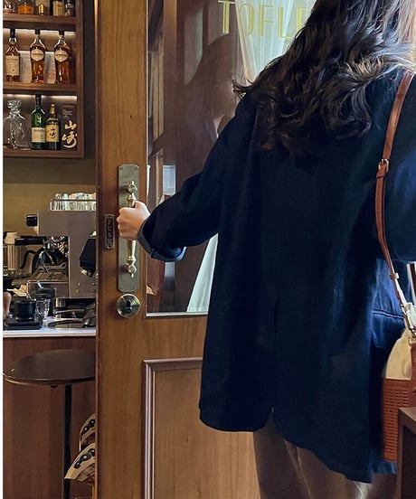 [OUTLET]denim tailored jacket