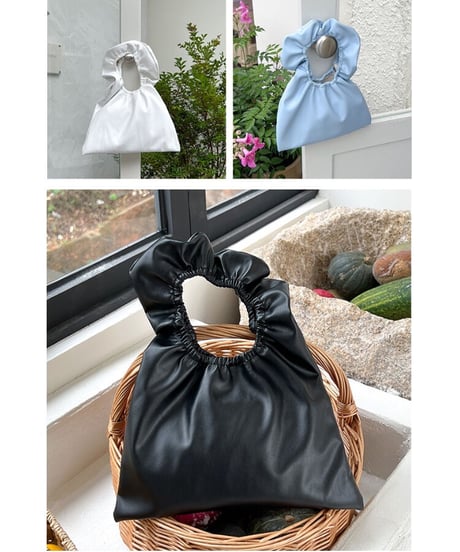 gather handle mini bag/5color