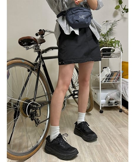 gingham check daily shirt/2color