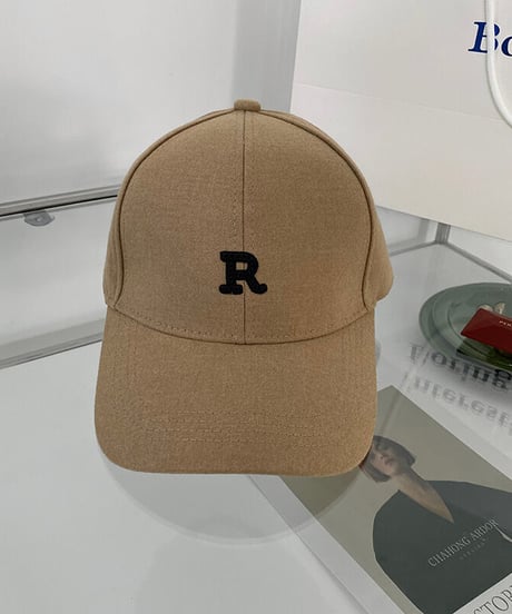 R logo cap/4color