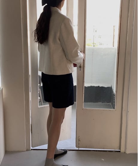 classical double button jacket/4color