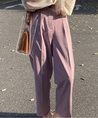 [OUTLET]cropped slacks/2color