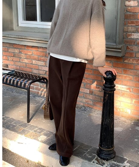 center prees pants/2color
