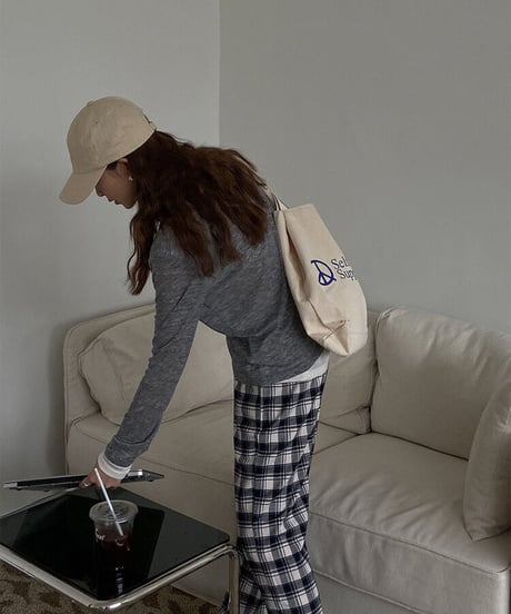 [OUTLET]V neck layered long-T/3color(ネコポス)