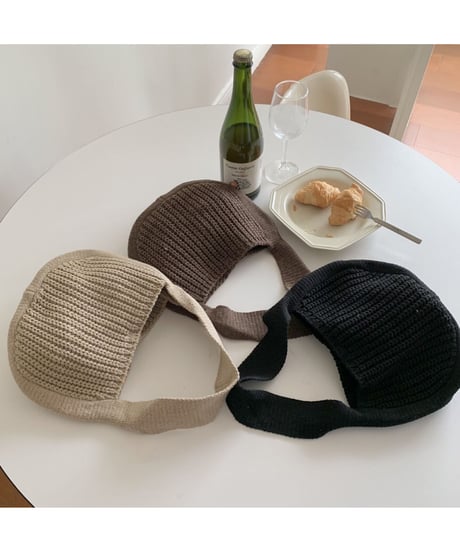 knit mini bag/5color