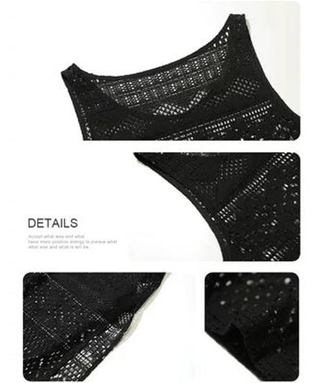 【期間限定】lace long tank top dress/2color（ネコポス）