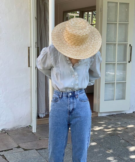 airy v neck blouse/3color(ネコポス)