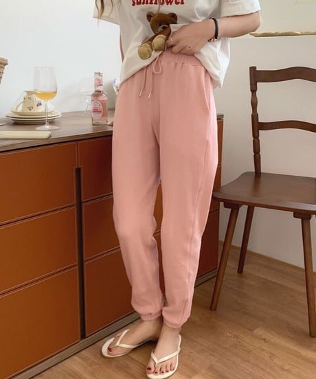 [OUTLET]waffle jogger pants/2color