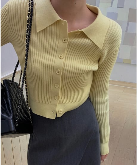 color polo rib tops/8color(ネコポス)