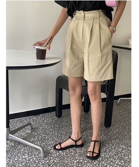 basic half pants/3color