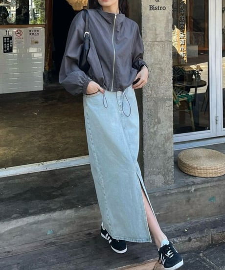 light nylon blouson/2color