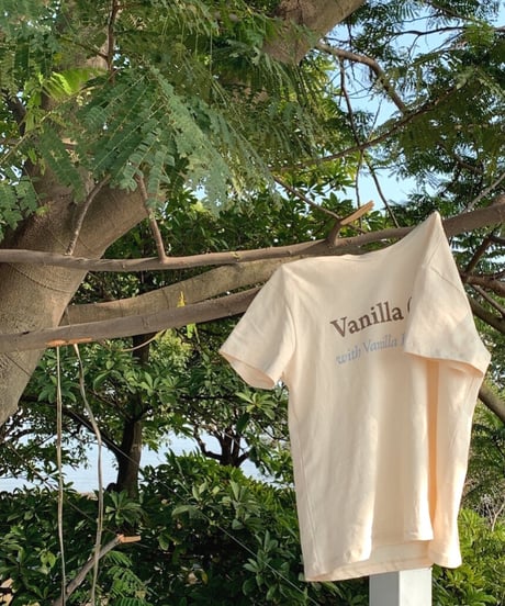 vanilla cake tee/3color