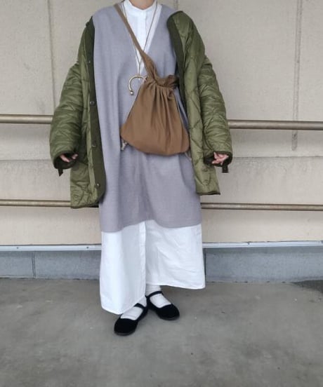 [OUTLET]caftan long tops/2color