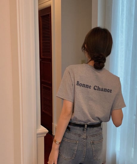 La bonheur tee/3color(ネコポス)