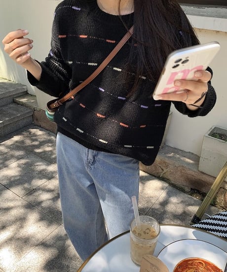 color line soft knit PO/2color