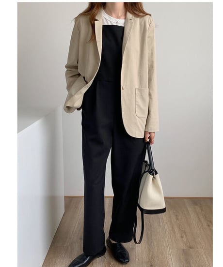 square neck all-in-one/2color