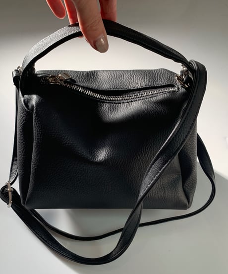 [OUTLET]box mini bag/2color