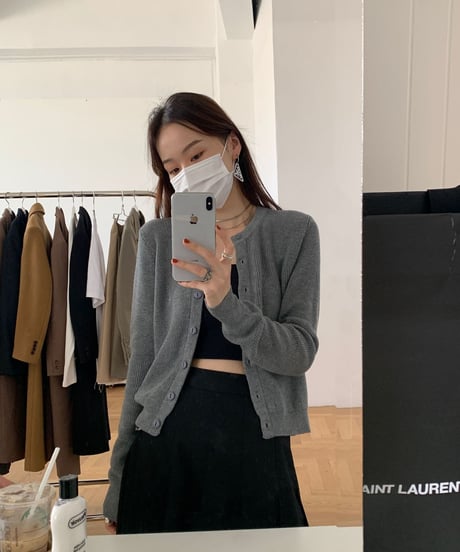 daily color cardigan/7color(ネコポス)