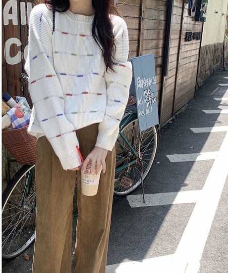 color line soft knit PO/2color