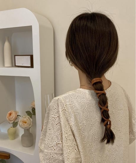 [OUTLET]eco leather hair wire/3color