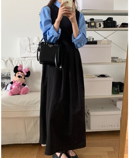 [OUTLET]double pocket color shirt/5color