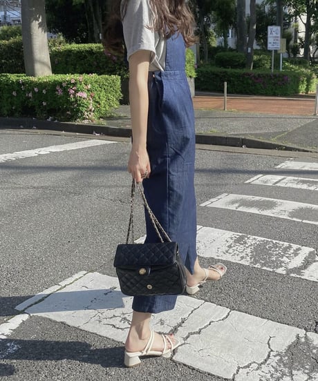 denim jumper all-in-one