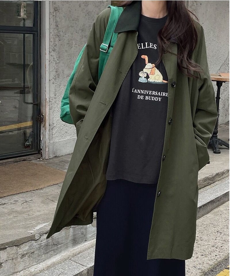 military design collar coat | as.style military design collar coat | as.style