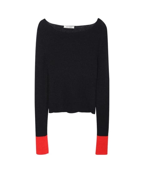 bi-color simple knit/2color(ネコポス)