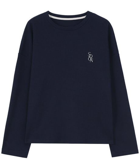 soon waffle long-T/2color