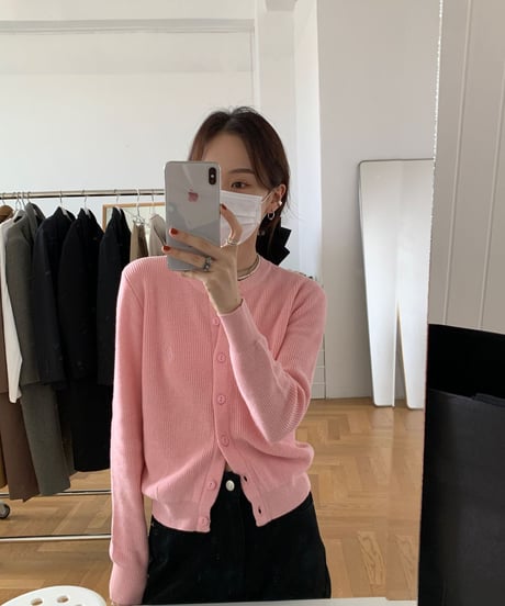 daily color cardigan/7color(ネコポス)