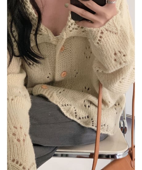 cutie shirt knit/4color