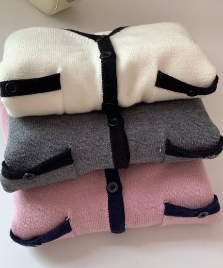 waist shape cardigan/3color