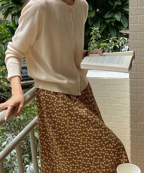 [OUTLET]wool color cardigan/4color