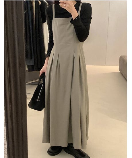 strap chic one-piece/2color