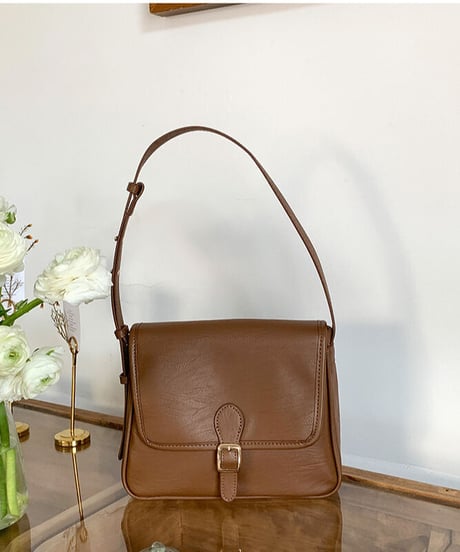 vintage shoulder mini bag/3color