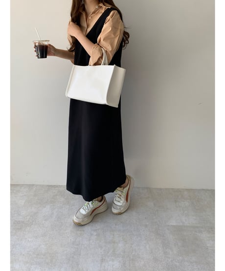 u neck sleeveless OP/2color