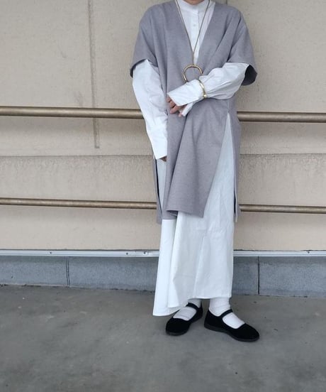 [OUTLET]caftan long tops/2color