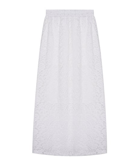 lace long skirt/2color