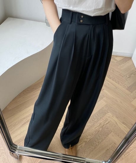 basic wide  pants/2color
