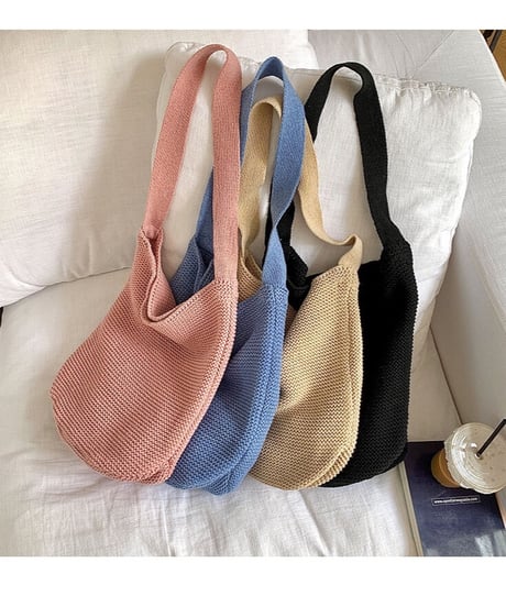 naturally big tote bag/4color